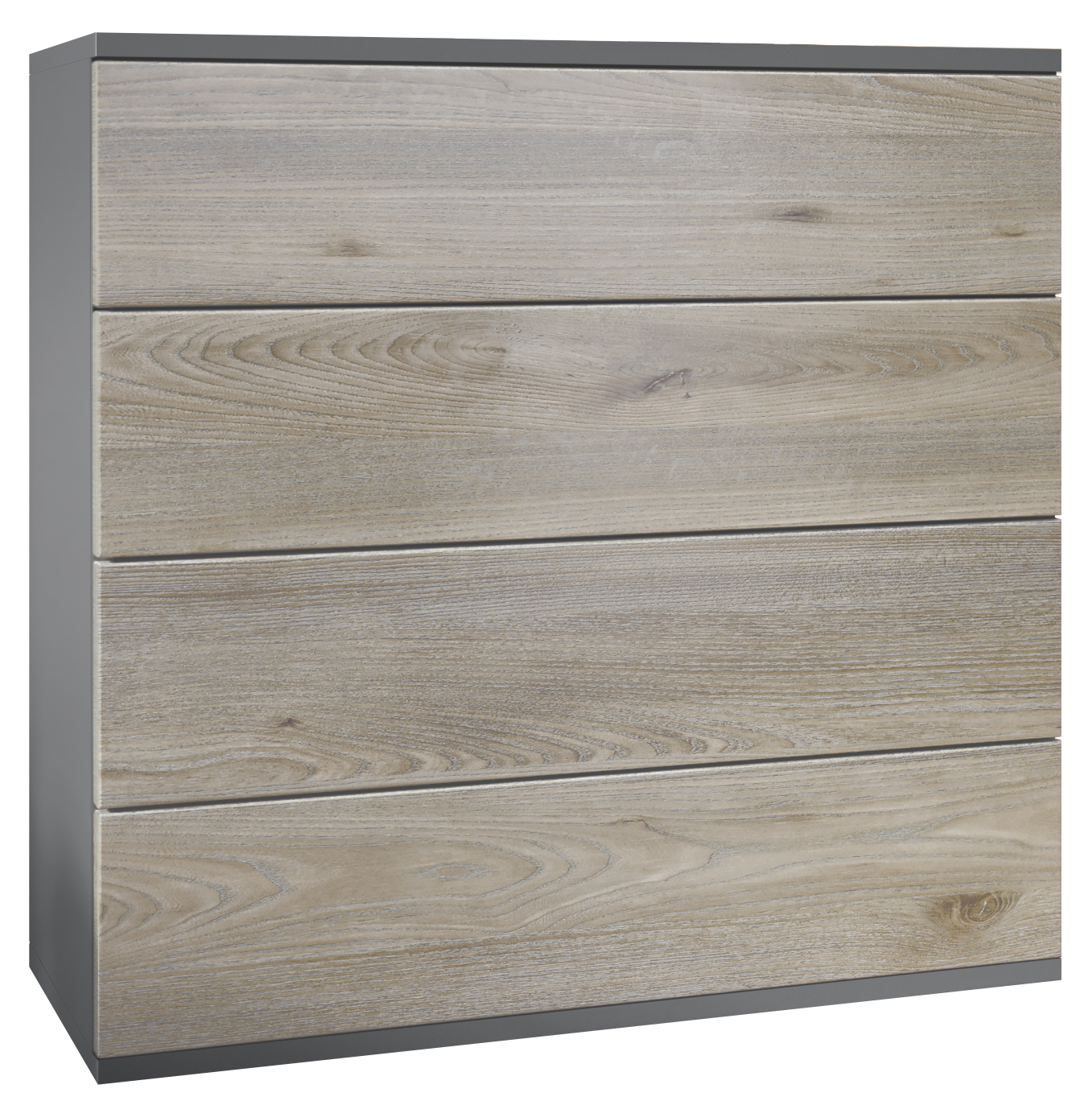 Kommode hängend Schrank Sideboard Pavos V3 in Anthrazit - Hochglanz & Naturtöne - Bild 22 von 39