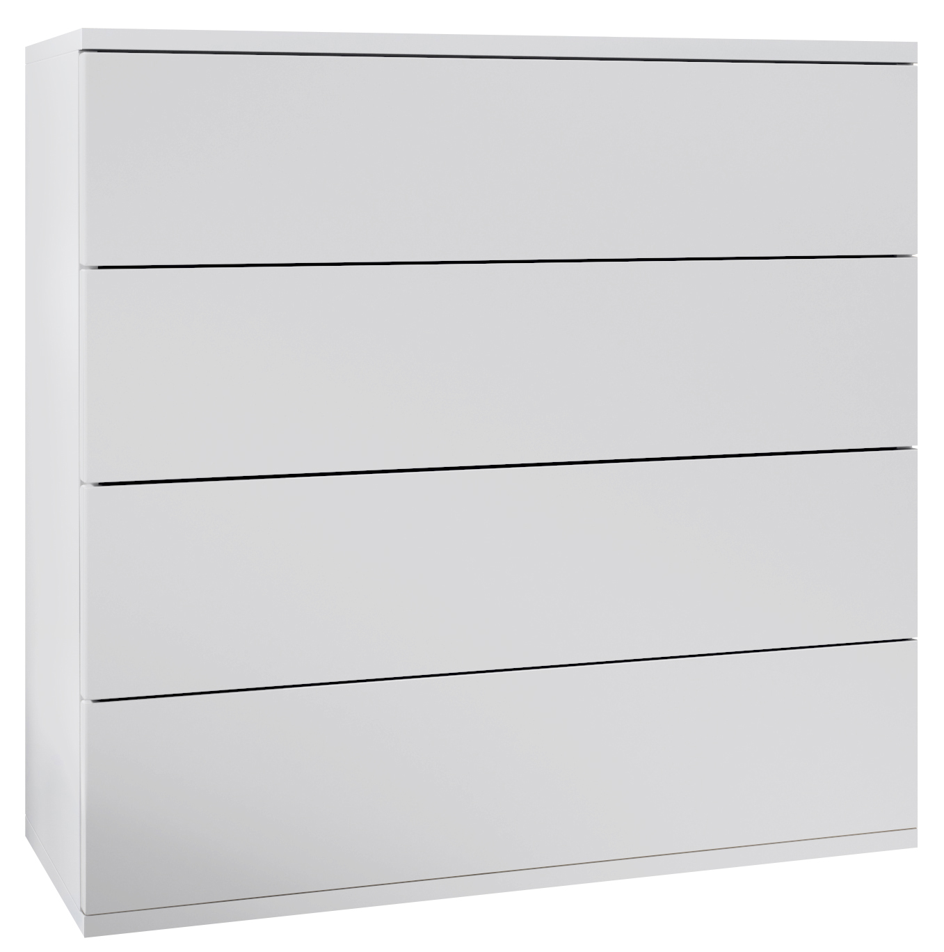 Kommode hängend Schrank Sideboard Pavos V3 in Weiß - Hochglanz & Naturtöne - Bild 38 von 39