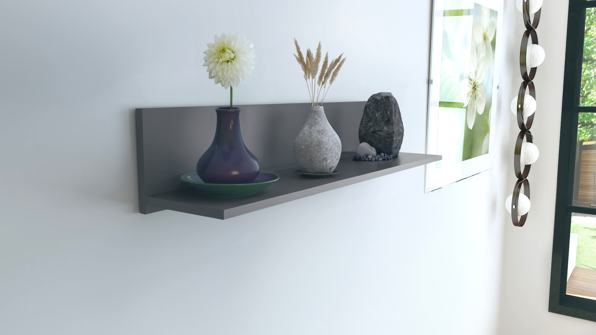 Estantería de pared Paneel colgante Board de pared decorativo Skadu Brillo alto - Imagen 5 de 31